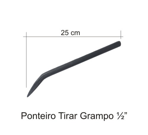 Artefato - Ponteiro p/ tirar grampo